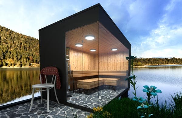 Gartensauna modern - Außensauna / Outdoor Sauna