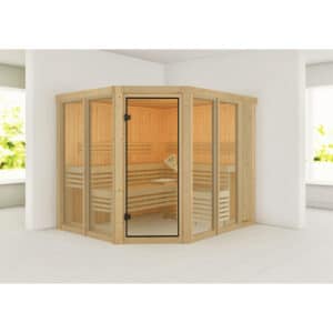 KARIBU Sauna »Aamse 3«