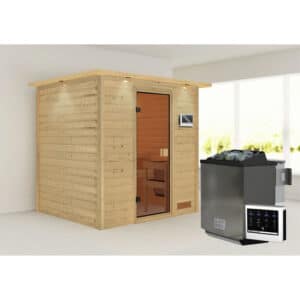 WOODFEELING Sauna »Adelina«